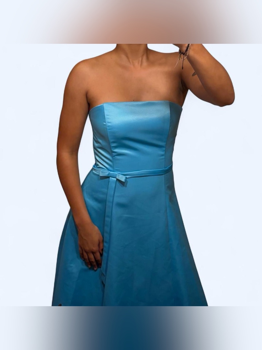 Y2K Coquette Blue Prom Dress by Fiesta!